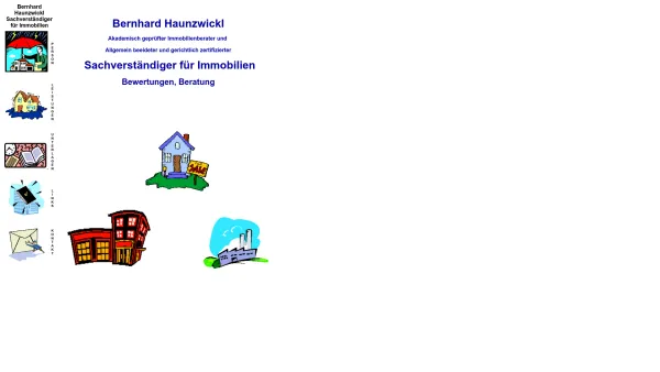 Website Screenshot: Haunzwickl Bernhard, Sachverständiger für Immobilien - sachverständiger - Date: 2023-06-15 16:02:34