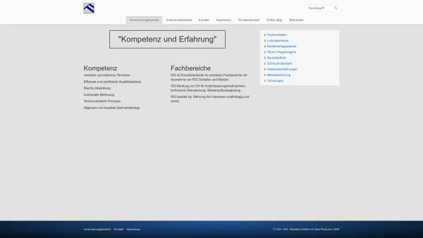 Website Screenshot: ISG-Gutachterbuero - Herzlich willkommen! - Date: 2023-06-26 10:22:44