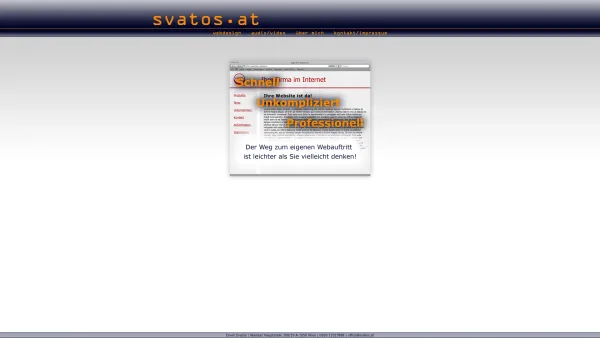 Website Screenshot: Ing. Erwin Svatos - Ing. Erwin Svatos :: webdesign - Date: 2023-06-14 10:45:34