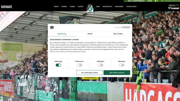 Website Screenshot: Sportvereinigung Kletztl Ried i.I. SV Ried - Home - SV Ried - Date: 2023-06-26 10:22:44