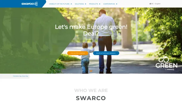 Website Screenshot: Heoscont Straßenmarkierungen Gesellschaft bei Swarco Weltweit - SWARCO | The Better Way. Every Day. - Date: 2023-06-26 10:22:44