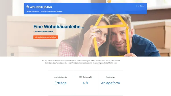 Website Screenshot: sWohnbaubank - Willkommen bei der s Wohnbaubank - Date: 2023-06-14 10:45:34