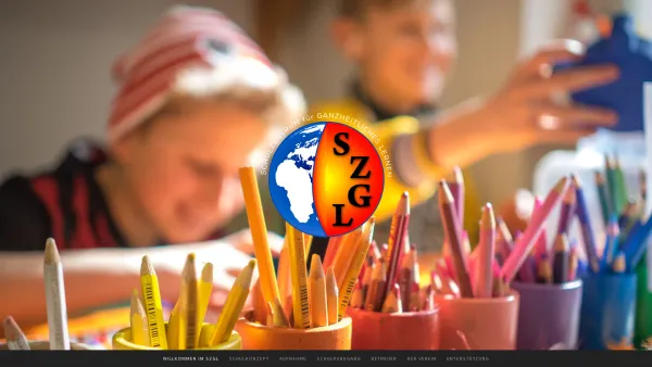 Website Screenshot: Schulzentrum für ganzheitliches Lernen Montessori Schule Enzesfeld - Schulzentrum für ganzheitliches Lernen (SZGL) - szgl-neus Webseite! - Date: 2023-06-15 16:02:34