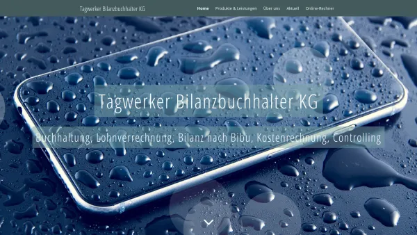 Website Screenshot: Tagwerker Bilanzbuchhalter KG - Tagwerker Bilanzbuchhalter KG - 6845 Hohenems - Date: 2023-06-26 10:22:50