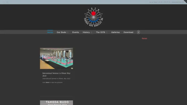 Website Screenshot: Union Budokan Salzburg Takeda Ryu Nakamura The International Society for Takeda Budo ISTB) presents - ISTB – International Society for Takeda Budo - Date: 2023-06-26 10:22:50