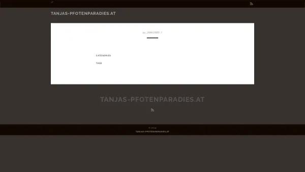 Website Screenshot: Tanjas Pfotenparadies - tanjas-pfotenparadies.at - Date: 2023-06-14 10:45:36