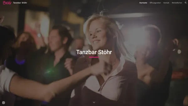 Website Screenshot: Tanzbar Stöhr - Tanzbar Stöhr - Date: 2023-06-15 16:02:34
