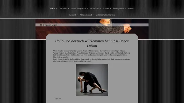 Website Screenshot: Fit & Dance Latina - Fit & Dance Latina - Date: 2023-06-14 10:38:07