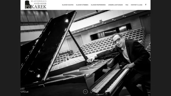 Website Screenshot: Orgelbau & Klavierhaus Alexander Pekarek - Klavierhaus Alexander Pekarek – Ihr Meisterbetrieb in der Wachau - Date: 2023-06-15 16:02:34