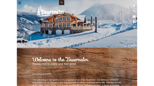 Website Screenshot: Rohrmoos Apres Ski Schladming Restaurant Tauernalm direkt an der Gondelstation - Tauernalm - Tauernalm Rohrmoos - Date: 2023-06-26 10:22:53