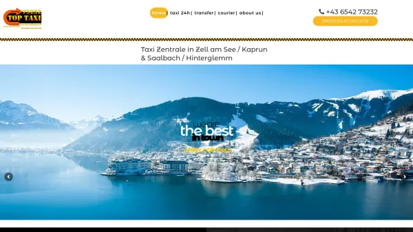 Website Screenshot: TOP TAXI e.U. - Taxi Zell am See / Kaprun – Taxi in Zell am See / Kaprun - Date: 2023-06-15 16:02:34