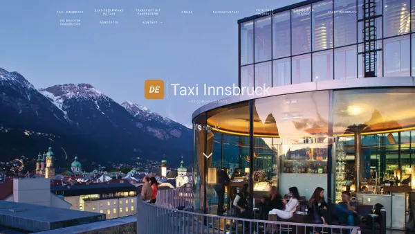 Website Screenshot: Hassan El Shafie Taxiunternehmen - Taxi Innsbruck +43-(0)664-1355060 - Date: 2023-06-14 16:39:40