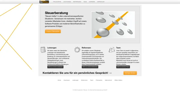 Website Screenshot: CONDOR edv Consulting Taxolution Business Services - Steuerberatung Unternehmensberatung Wien | taxolution - Date: 2023-06-26 10:22:59