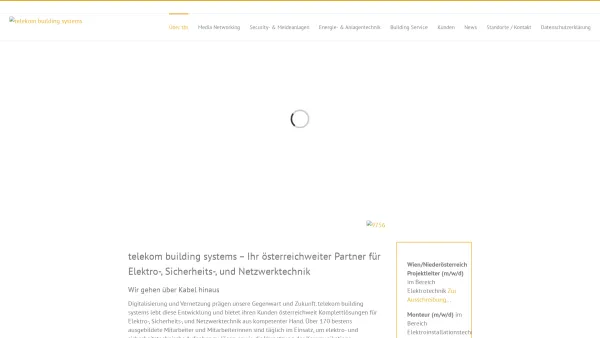 Website Screenshot: Telekom Building Systems GmbH - Über tbs - telekom building systems - Date: 2023-06-26 10:22:59