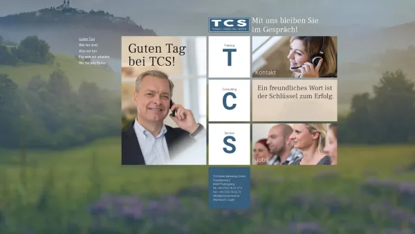Website Screenshot: TCS-Direkt Marketing GmbH - TCS | Mit uns bleiben Sie im Gespräch! - Date: 2023-06-15 16:02:34