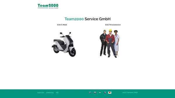 Website Screenshot: TEAM 2000 Service GmbH - Team2000 GmbH - Team2000 Service GmbH - Date: 2023-06-14 10:36:50