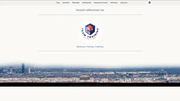 Website Screenshot: bei Teamtraining Austria - Front Page - Team Training Austria - Date: 2023-06-26 10:23:02