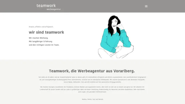 Website Screenshot: teamwork werbeagentur - Teamwork Werbeagentur | Logo | Print | Direct Mailing | Web | Events - Date: 2023-06-26 10:23:02
