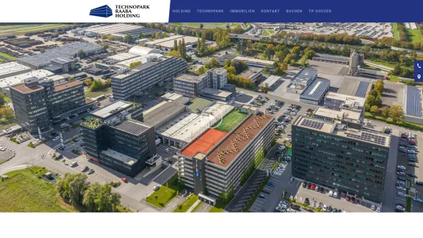 Website Screenshot: Technopark Raaba Liegenschaftsverwertung und Verwaltungs GmbH - Home - Technopark Raaba - Date: 2023-06-26 10:23:02
