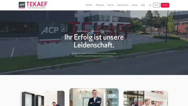 Website Screenshot: TEKAEF GmbH - AT | TEKAEF | Home - Date: 2023-06-14 10:36:50
