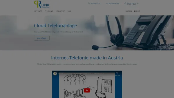 Website Screenshot: Telefonanlagen und Telefonanschluss Shop & Beratung - Cloud Telefonanlagen für Unternehmen in Österreich - Date: 2023-06-26 10:23:05