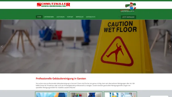 Website Screenshot: Günstige Teppichreinigung Linz - SCHMUTZKILLER GmbH - Die Gebäudereiniger & Teppichreinigung in Garsten, Wels, Steyr und OÖ! - Date: 2023-06-26 10:23:05