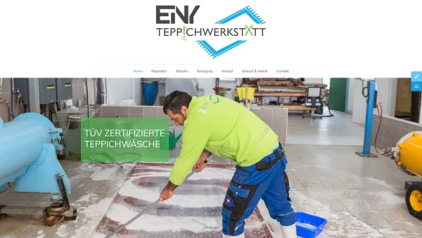 Website Screenshot: Teppichwerkstatt Einy - Teppichwerkstatt Einy - Date: 2023-06-26 10:23:05
