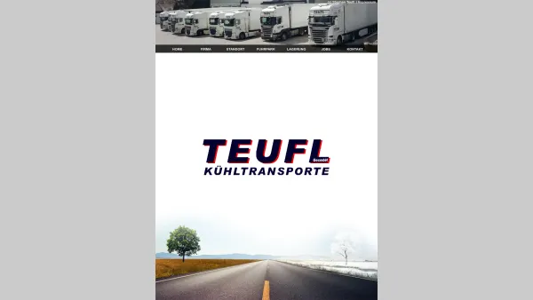 Website Screenshot: Teufl Kühltransporte GesmbH - TEUFL Kühltransporte GmbH - Transporte / Lager / Logistik - Date: 2023-06-26 10:23:07