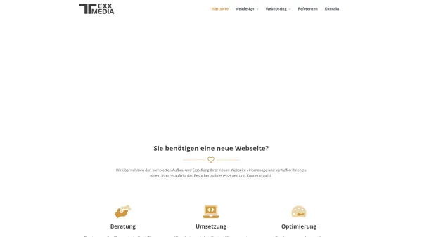 Website Screenshot: TEXXMEDIA Wir machen Service! - Webdesign und Entwicklung aus Wiener Neustadt - Date: 2023-06-26 10:23:07