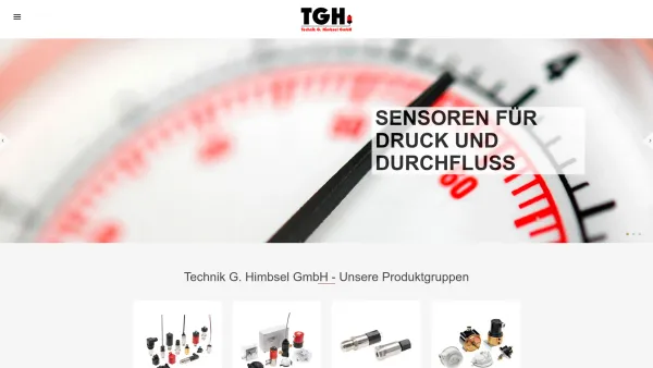 Website Screenshot: TGH-Technik Gebhard Technik Gebhard Himbsel - Home | TGH - Date: 2023-06-26 10:23:10