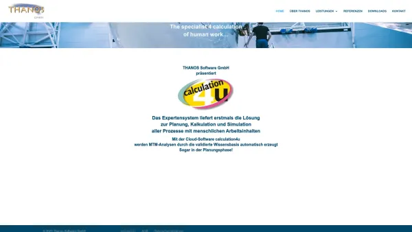 Website Screenshot: Thanos GmbH - Thanos Software | Thanos Software GmbH - Date: 2023-06-26 10:23:10