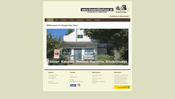 Website Screenshot: Jonas Bernhard Theater 82er Haus - Date: 2023-06-14 10:45:42