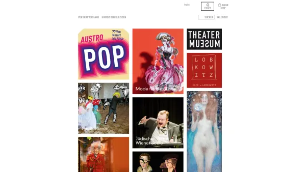 Website Screenshot: Österreichisches Willkomen Österreichischen Theatermuseum !! - Theatermuseum: Theatermuseum - Date: 2023-06-26 10:23:10