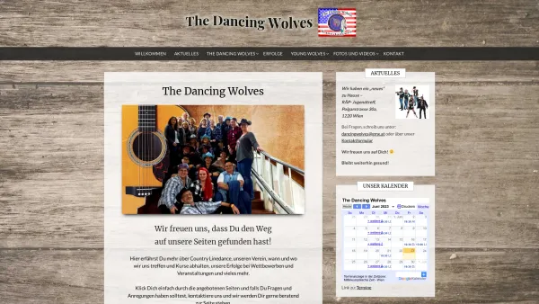 Website Screenshot: CMV The Dancing Dancing Wolves Vienna/Austria - The Dancing Wolves - Date: 2023-06-26 10:23:10