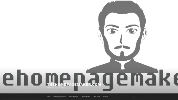 Website Screenshot: thehomepagemaker - Start - thehomepagemaker.com - Date: 2023-06-14 10:45:42
