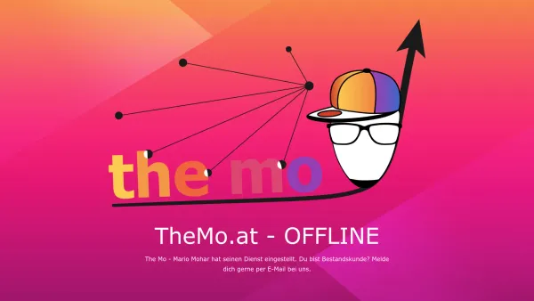 Website Screenshot: TheMo.at Mario Mohar - Site Offline - Date: 2023-06-26 10:26:46