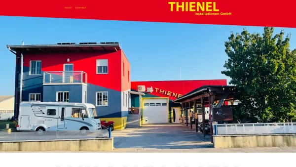 Website Screenshot: Wolfgang THIENEL Installationen  Sanitär Heizung Biowärme Bad Duschen - Thienel Installationen | - Date: 2023-06-14 10:45:45