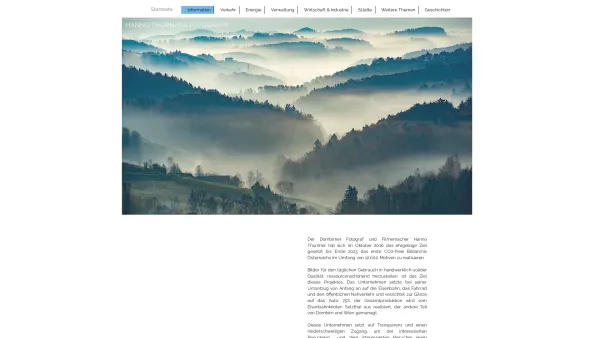 Website Screenshot: HANNO THURHNER FILMPRODUKTION - Information | Thurnher Fotografie - Date: 2023-06-14 10:45:45
