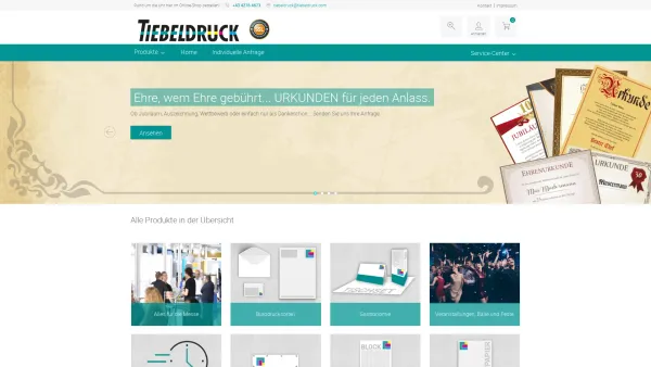 Website Screenshot: Werbeagentur - Druckerei - Online-Druckshop - Date: 2023-06-26 10:23:16