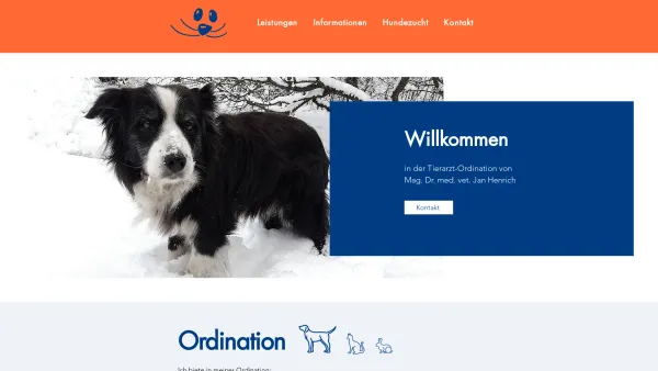 Website Screenshot: Tierarzt Jan Henrich - Tierarzt Jan Henrich - Date: 2023-06-26 10:23:16