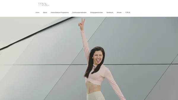 Website Screenshot: Tina.Fitness - Tina Halder - Startseite - Date: 2023-06-26 10:23:19
