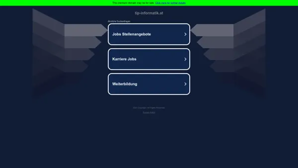 Website Screenshot: TIP Informatik Service GmbH - tip-informatik.at - Date: 2023-06-14 10:45:45