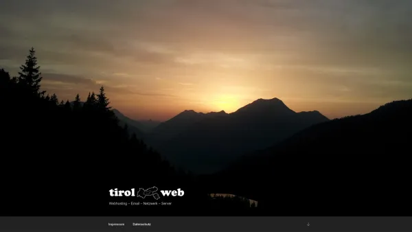 Website Screenshot: Tirol-Web Lochmann Email & Webspace - Tirol-Web – Webhosting – Email – Netzwerk – Server - Date: 2023-06-26 10:23:19