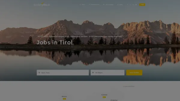 Website Screenshot: tirolerjobs.at - Jobs in Tirol | tirolerjobs.at ® - Date: 2023-06-26 10:26:49