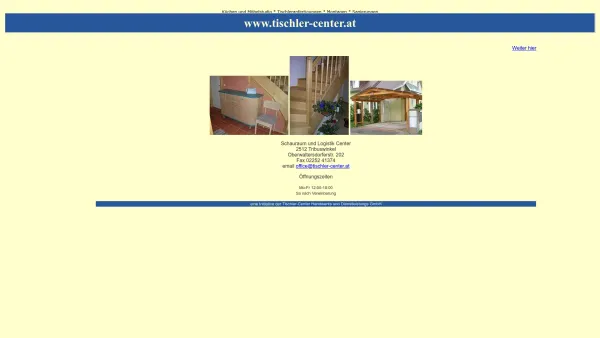 Website Screenshot: tischler-center - Tischler-Center - Date: 2023-06-26 10:23:22
