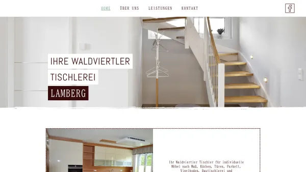 Website Screenshot: Tischlerwerkstätte Wolfgang Lamberg - Ihre Waldviertler Tischlerei Lamberg - Date: 2023-06-26 10:23:25