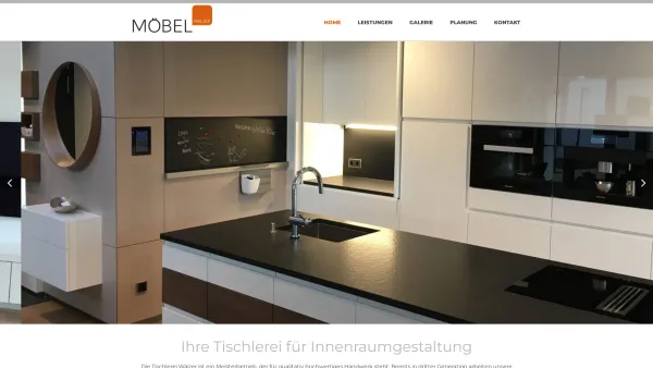 Website Screenshot: Manfred Walzer Gesellschaft - Tischlerei Walzer - Tischlerei Walzer | Ihre Tischlerei in Wien und Niederösterreich - Date: 2023-06-26 10:23:25