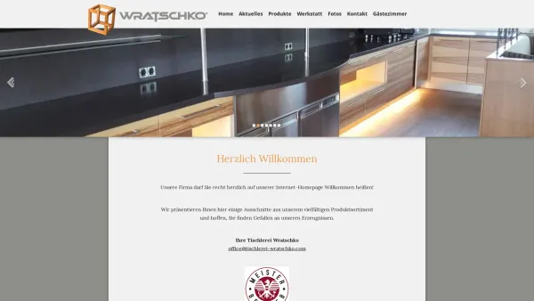 Website Screenshot: Markus Tischlerei Wratschko - Tischlerei Wratschko - Tischlerei Wratschko - Date: 2023-06-26 10:23:25