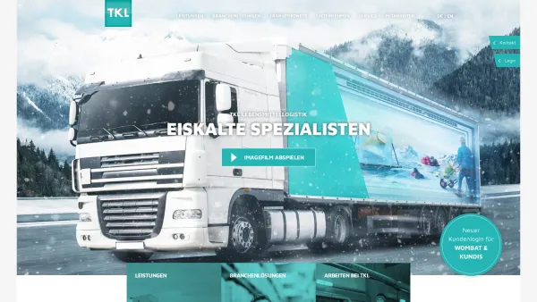 Website Screenshot: Tibbett Britten Austria part of Exel - TKL | Lebensmittellogistik - Date: 2023-06-14 10:45:49