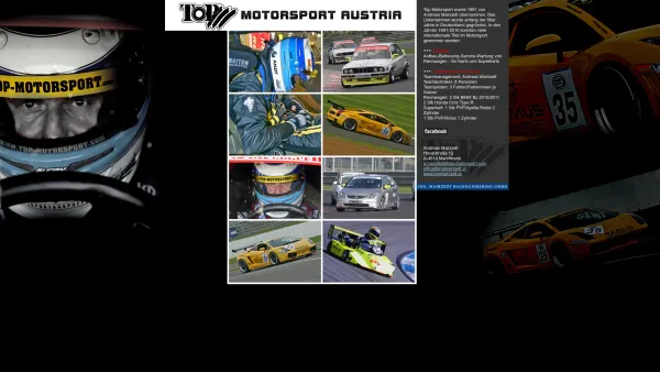 Website Screenshot: Top Motorsport - TOP MOTORSPORT AUSTRIA - Date: 2023-06-14 10:45:49
